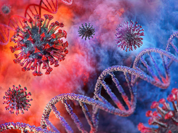 Coronavirus-Covid-19-DNA